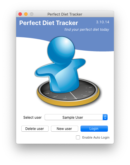 Perfect Diet Tracker Login