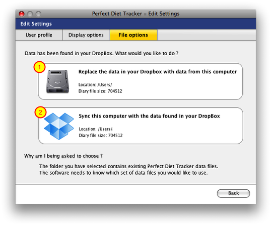 Resolving sync conflicts (multiple computers)