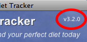 Perfect Diet Tracker version