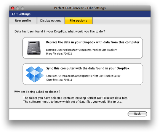 Resolving sync conflicts